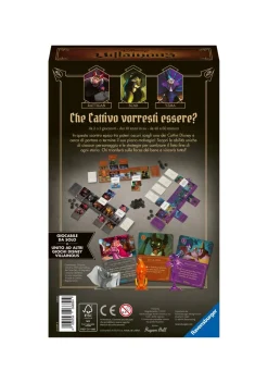 Ravensburger Disney Villainous Evil Comes Prepared, Gioco Di Strategia, Gioco Da Tavolo 2-3 Giocatori, 10+ Anni