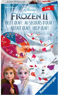 Ravensburger Frozen 2 Travel, Gioco Da Tavolo Tascabile, 2-4 Giocatori, 5+ Anni