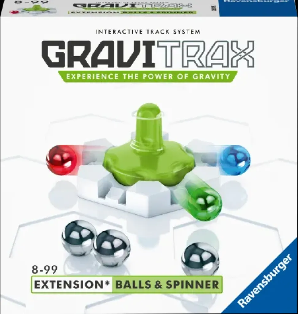Ravensburger Gravitrax Balls E Spinner, Gioco Innovativo Ed Educativo Stem, 8+, Accessorio