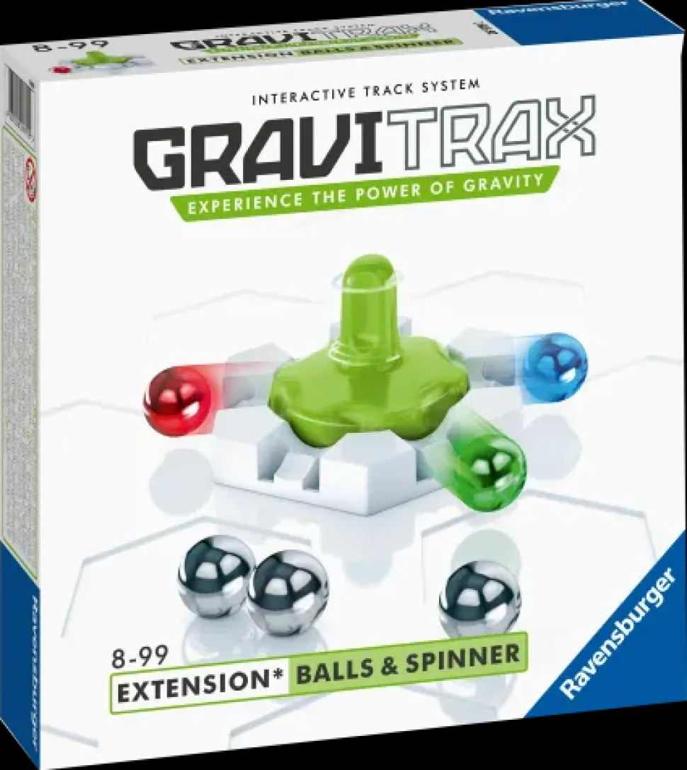 Ravensburger Gravitrax Balls E Spinner, Gioco Innovativo Ed Educativo Stem, 8+, Accessorio