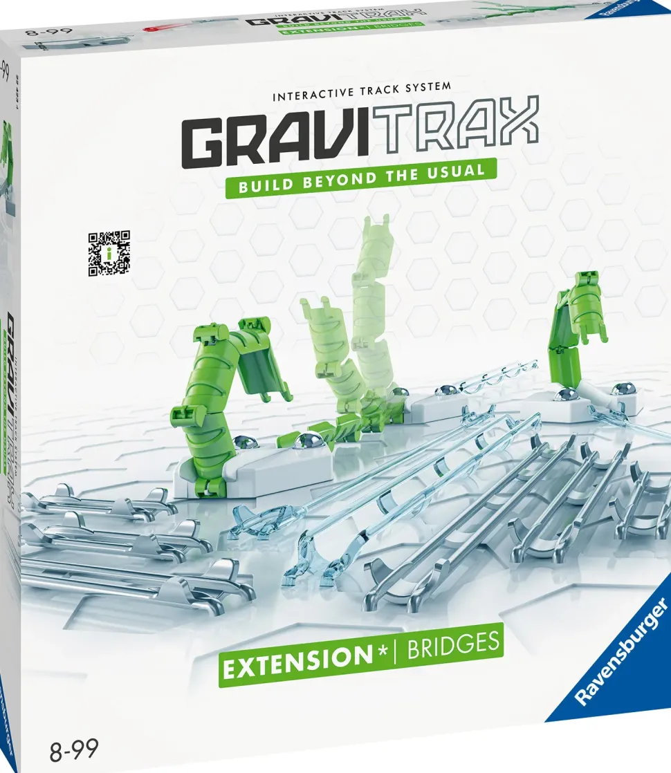 Ravensburger Gravitrax Bridges, Gioco Innovativo Ed Educativo Stem, 8+ Anni, Accessorio