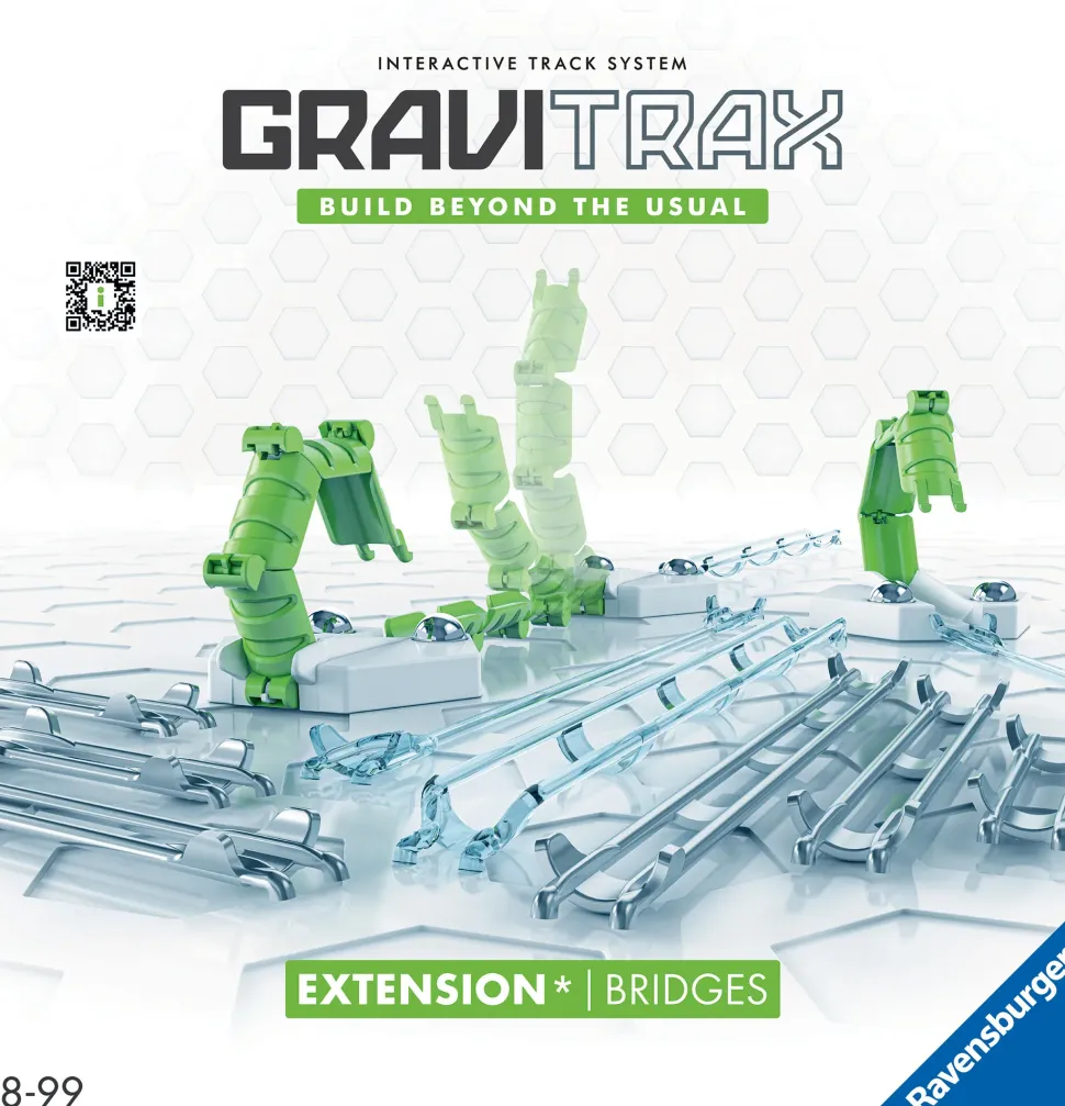 Ravensburger Gravitrax Bridges, Gioco Innovativo Ed Educativo Stem, 8+ Anni, Accessorio