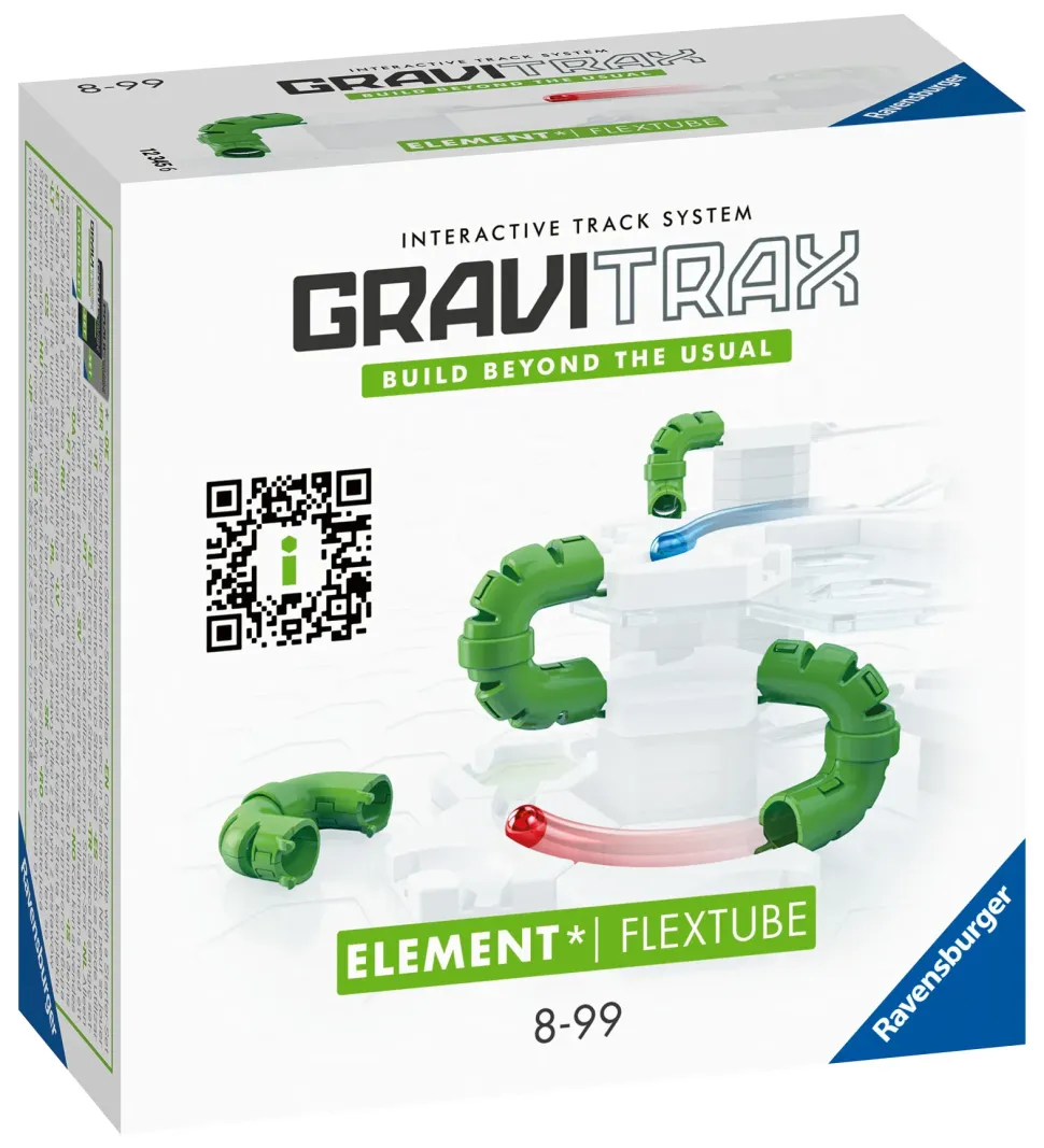 Ravensburger Gravitrax Flextube, Gioco Innovativo Ed Educativo Stem, 8+ Anni, Accessorio