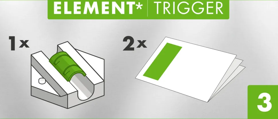 Ravensburger Gravitrax Power Element Trigger, Gioco Innovativo Ed Educativo Stem, 8+ Anni, Estensione