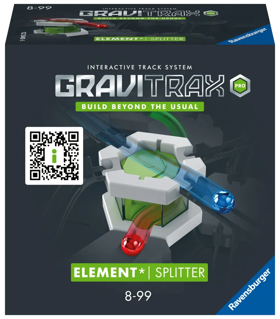 Ravensburger Gravitrax Pro Splitter Svincolo, Gioco Innovativo Ed Educativo Stem, 8+ Anni, Accessorio