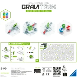 Ravensburger Gravitrax Push, Gioco Innovativo Ed Educativo Stem, 8+ Anni, Accessorio
