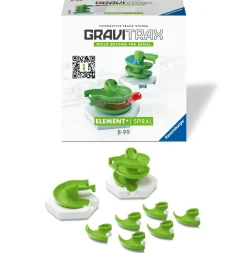 Ravensburger Gravitrax Spiral, Gioco Innovativo Ed Educativo Stem, 8+ Anni, Accessorio
