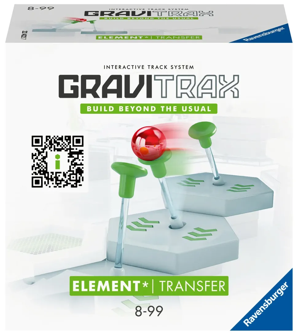 Ravensburger Gravitrax Transfer, Gioco Innovativo Ed Educativo Stem, 8+ Anni, Accessorio