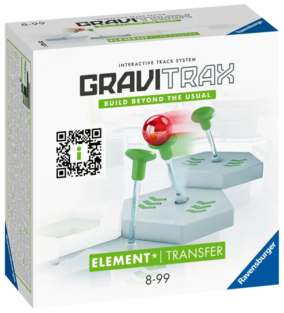 Ravensburger Gravitrax Transfer, Gioco Innovativo Ed Educativo Stem, 8+ Anni, Accessorio