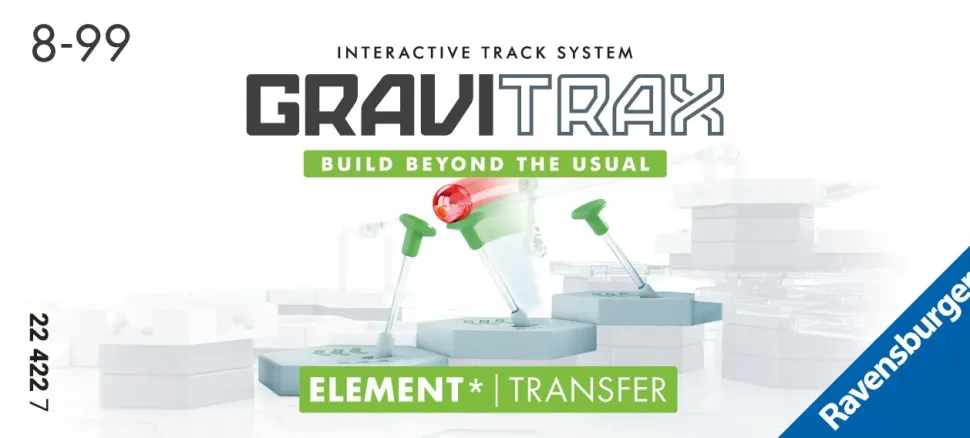 Ravensburger Gravitrax Transfer, Gioco Innovativo Ed Educativo Stem, 8+ Anni, Accessorio