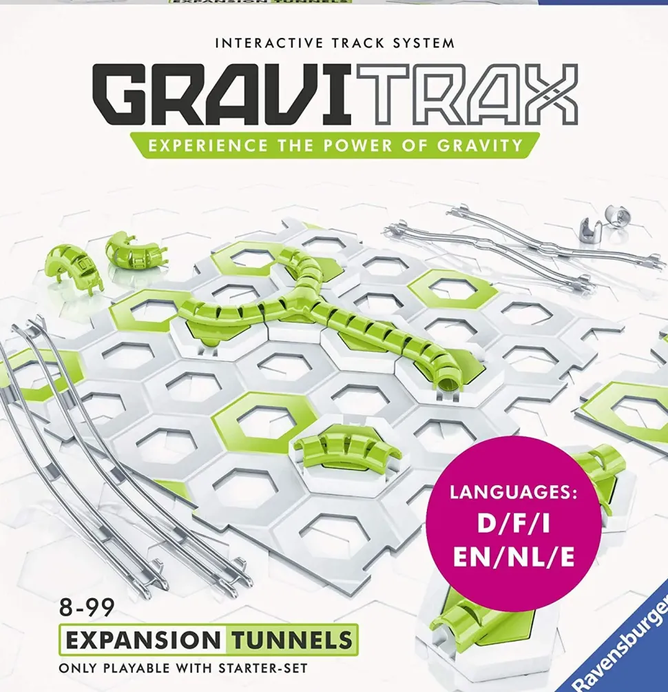 Ravensburger Gravitrax Tunnel, Gioco Innovativo Ed Educativo Stem, 8+, Accessorio