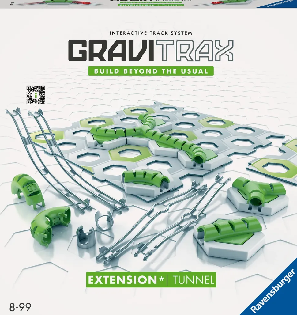 Ravensburger Gravitrax Tunnel, Gioco Innovativo Ed Educativo Stem, 8+ Anni, Accessorio