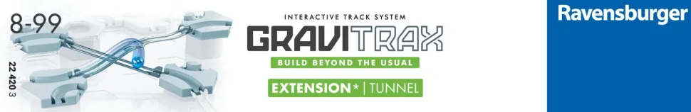 Ravensburger Gravitrax Tunnel, Gioco Innovativo Ed Educativo Stem, 8+ Anni, Accessorio