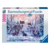 Ravensburger Puzzle 1000 Pezzi Lupi Artici