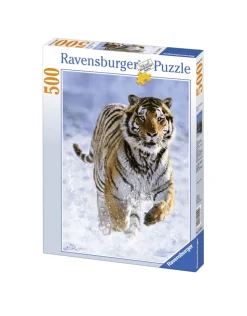 Ravensburger Puzzle 500 Pezzi Tigre Sulla Neve