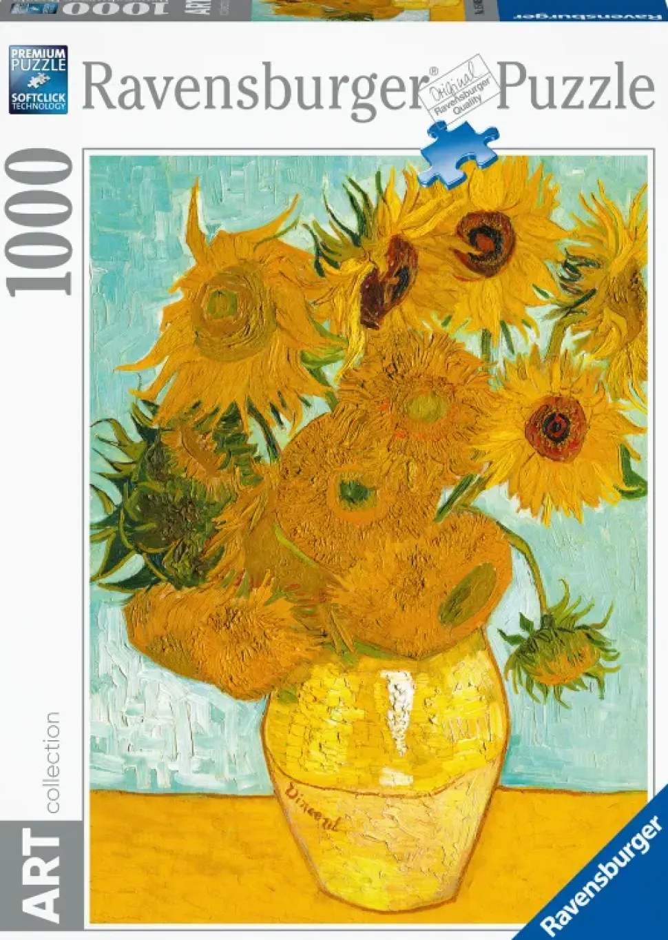 Ravensburger Puzzle 1000 Pezzi Vaso Di Girasoli