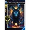 Ravensburger Puzzle 500 Pezzi Lupo Splendente