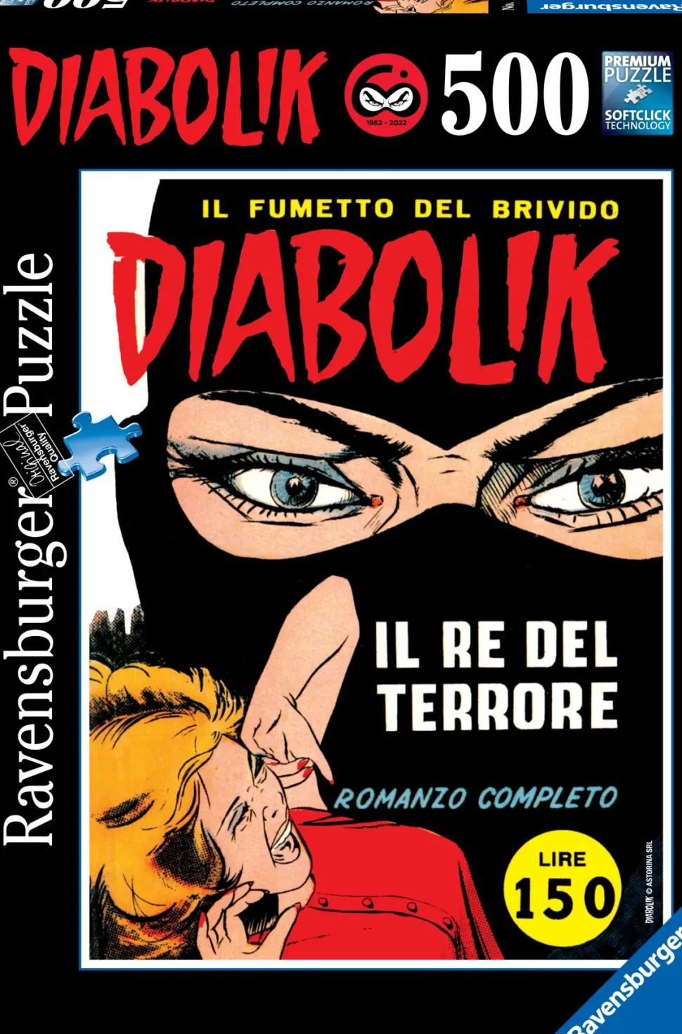 Ravensburger Puzzle Diabolik, 500 Pezzi, Puzzle Adulti