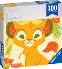 Ravensburger Puzzle Disney Il Re Leone, 300 Pezzi, 8+, Limited Edition Disney 100