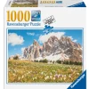 Ravensburger Puzzle Dolomiti, Collezione Meraviglie Italiane, 1000 Pezzi, Puzzle Adulti