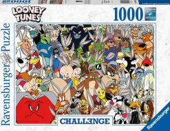 Ravensburger Puzzle Looney Tunes, 1000 Pezzi, Puzzle Adulti