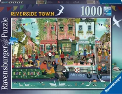 Ravensburger Puzzle Lungo Il Fiume, 1000 Pezzi, Puzzle Adulti