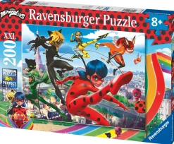 Ravensburger Puzzle Miraculous, 200 Pezzi Xxl, Eta Raccomandata 8+ Anni