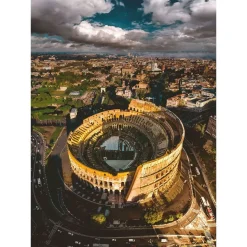Ravensburger Puzzle Per Adulti 1000 Pezzi Roma Colosseo Dimensione Puzzle: 50 70 Cm Formato Verticale