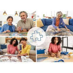 Ravensburger Puzzle Per Adulti 631 Pezzi Krypt Gold Oro Dimensione Puzzle: 70 50 Cm