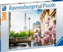 Ravensburger Puzzle Primavera A Parigi, 500 Pezzi, Puzzle Adulti