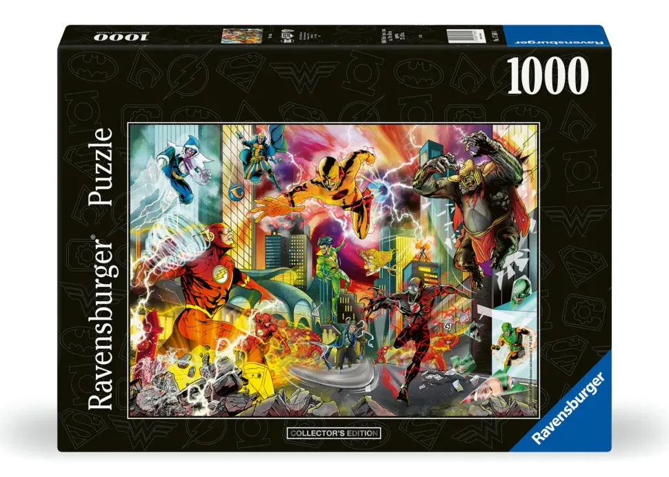 Ravensburger Puzzle The Flash Collector'S Edition, 1000 Pezzi, Puzzle Adulti