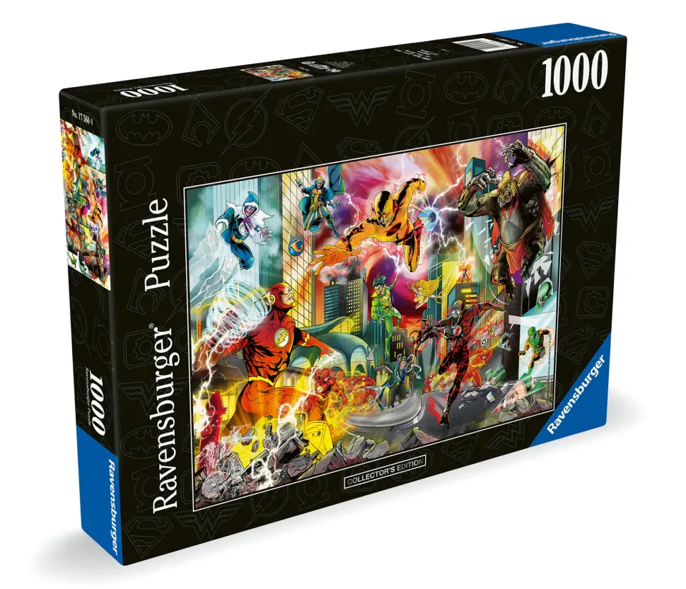 Ravensburger Puzzle The Flash Collector'S Edition, 1000 Pezzi, Puzzle Adulti