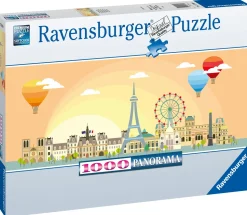 Ravensburger Puzzle Un Giorno A Parigi, Collezione Panorama, 1000 Pezzi, Puzzle Adulti