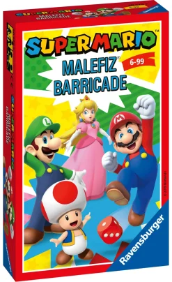 Ravensburger Super Mario Travel, Gioco Da Tavolo Tascabile, 2-4 Giocatori, 6+ Anni
