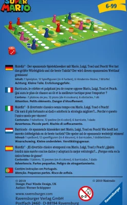 Ravensburger Super Mario Travel, Gioco Da Tavolo Tascabile, 2-4 Giocatori, 6+ Anni
