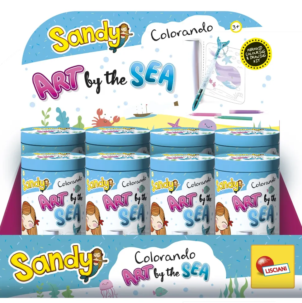 Sandy Colorando Art By The Sea In Display Da 8