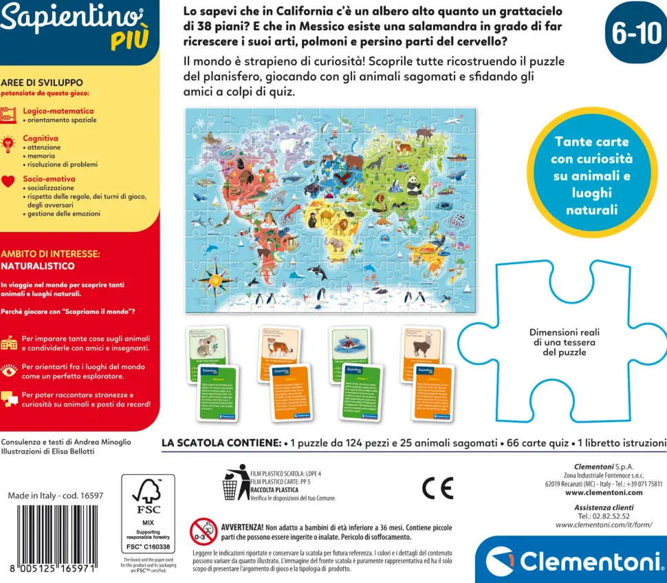 Sapientino Piu Scopriamo Il Mondo
