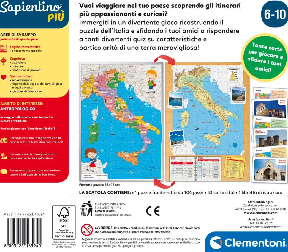 Sapientino Piu Scopriamo Italia