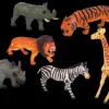 Savannah Collection- Animali Giungla