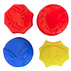Secchiello Spiderman Cm 18 Con Innaffiatoio, Setaccio, Paletta, Rastrello E Formina
