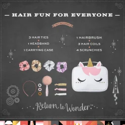 Set Accessori Per Capelli 12 Pezzi