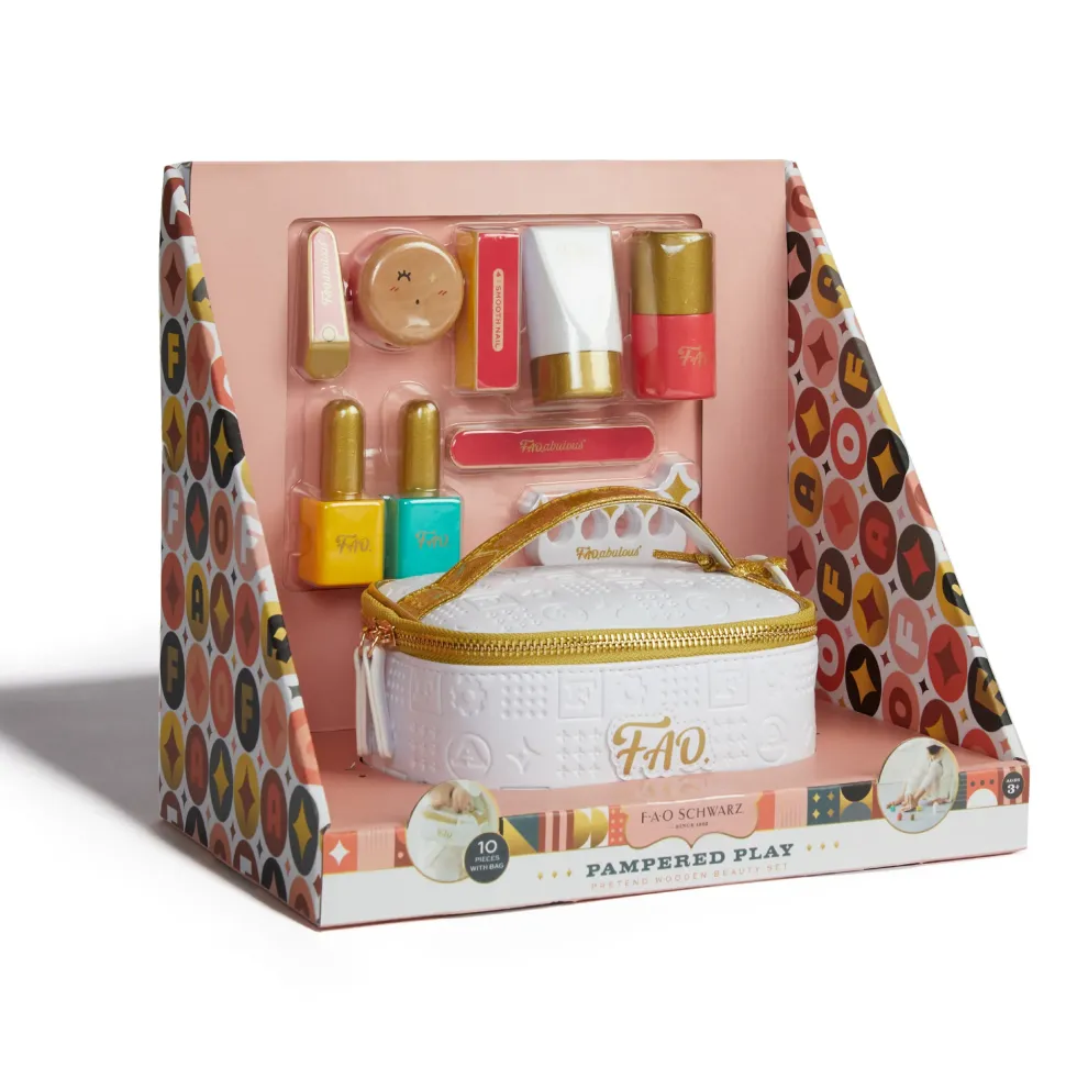 Set Di Bellezza Manicure In Legno
