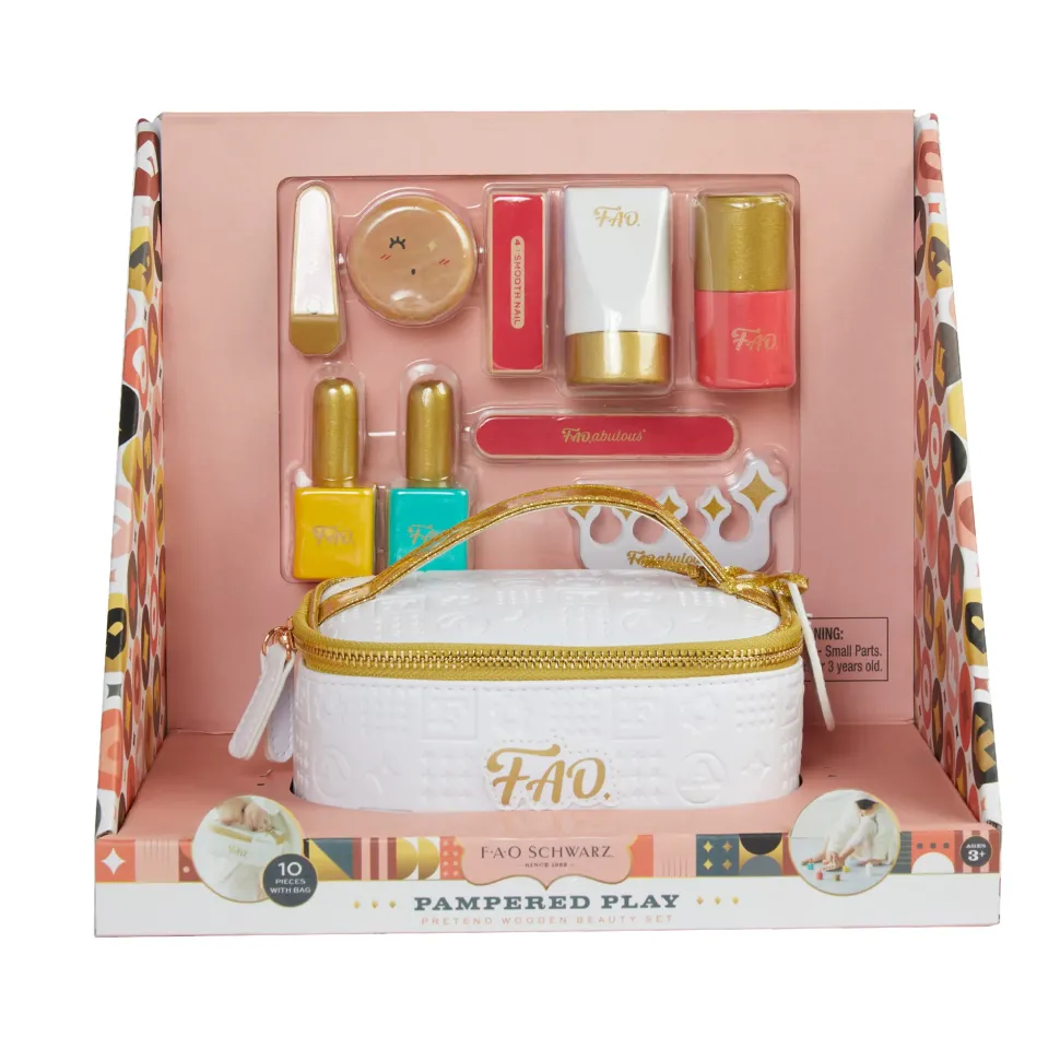 Set Di Bellezza Manicure In Legno