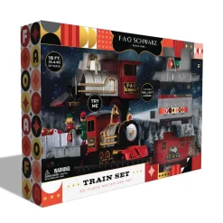 Set Ferrovia Radiocomandato Con Personaggi In Movimento E 30 Binari