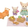 Set Picnic Al Sole Sorella E Bebe Volpe Fennec -Personaggi E Playset Del Meraviglioso Mondo Sylvanian Families
