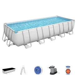 Set Piscina Fuori Terra Power Steel Bestway® Da 6.40 M X 2.74 M X 1.32 M