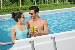 Set Piscina Fuori Terra Power Steel Bestway® Da 6.40 M X 2.74 M X 1.32 M