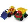 Set Ruspa E Camioncino Con Cassone Ribaltabile