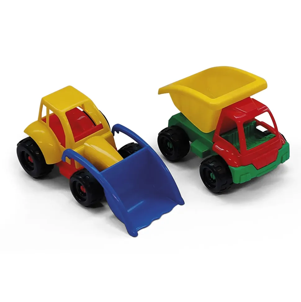 Set Ruspa E Camioncino Con Cassone Ribaltabile