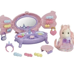 Set Vanity Dei Pony Personaggi E Playset Del Meraviglioso Mondo Sylvanian Families